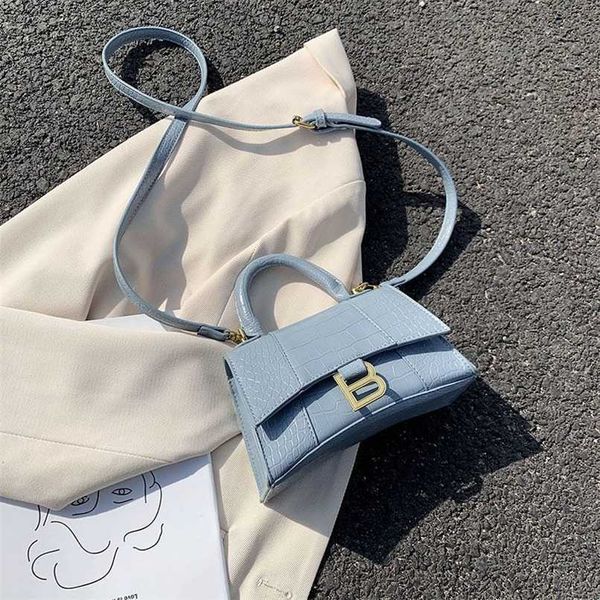 

genuine leather bags balenciga hourglas handbags ins niche design high sense small womens fashion autumn and winter versatile portable messe