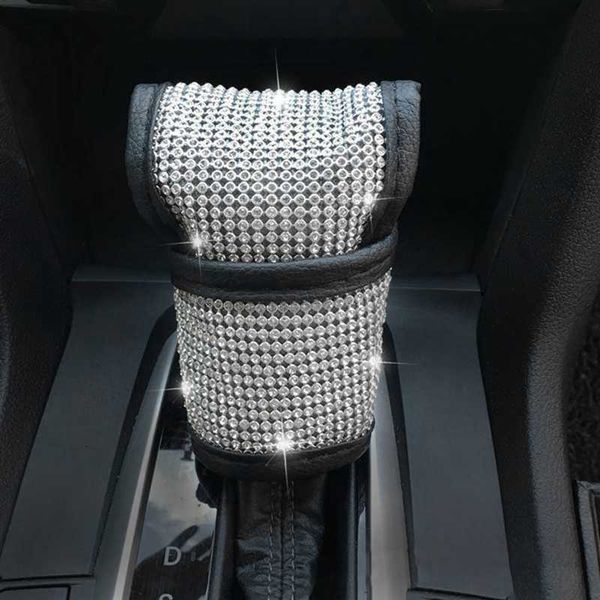 

new bing crystal car steering wheel cover shoulder pads shifter gear hand brake covers set auto interior accessories