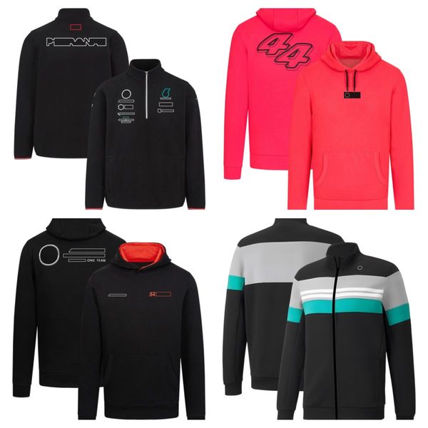 

f1 formula one racing half open sweater team uniform 2022 racing suit jacket sweatshirt customization