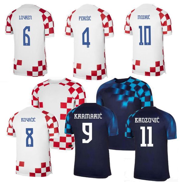 

2022 modric world cup perisic mandzukic soccer jersey football shirt home away kalinic kovacic rakitic kramaric 22 23 national football unif, Black;yellow