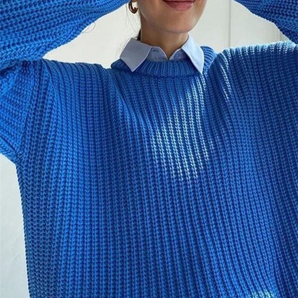 

women's sweaters cashmere knit pullovers casual loose o neck bat sleeve thick knitted blouse autumn winter 220927, White;black