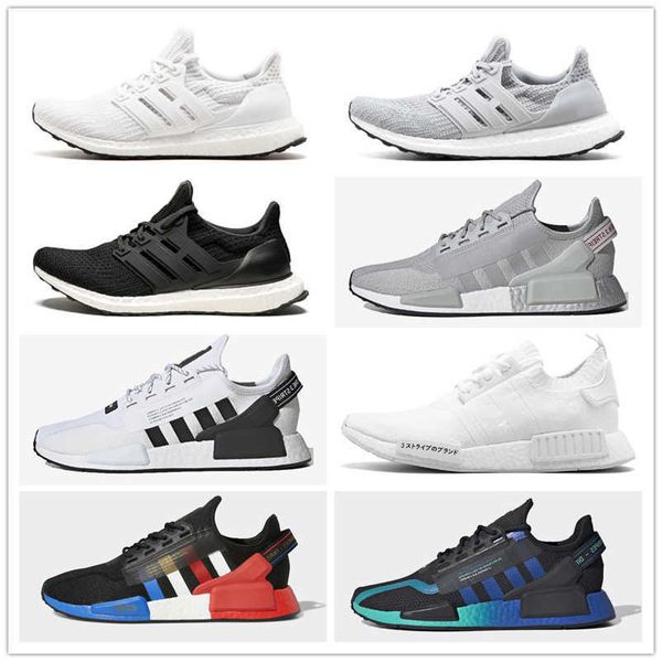 

designers nmd r1 v2 dazzle camo men women running shoes white speckled core black gradient neon aqua tones mexico city munich olive oreo