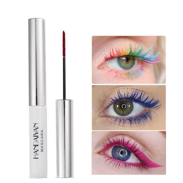 

12 color mascara waterproof fast dry eyelashes curls extension eyes makeup tools dense long lasting mascaras vtm tb1792