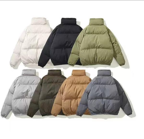 

mens womens jackets puff hooded designer luxury parkas zipper pocket coat warm drawstring sweatshirts couples coats letter winter outwear, Black