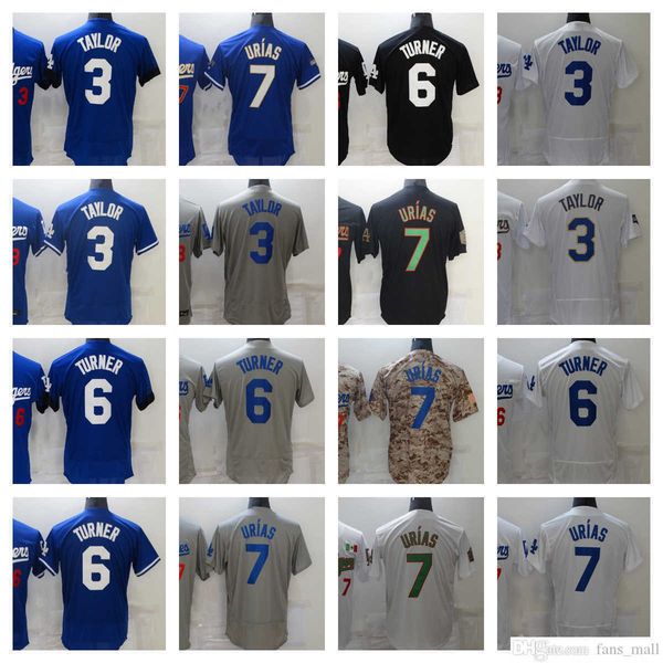 

los angeles baseball 7 julio 3 chris urias taylor jersey dodgers city 6 trea turner jerseys 2022-23 new jersey stitched men size s--xxxl hom, Blue;black