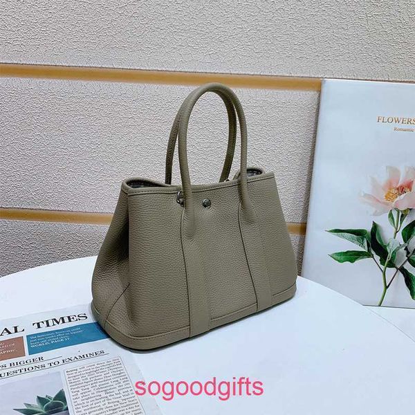 

garden party bags women crossbody herme designer tote handbags garden bag new layer cowhide fashion versatile one shoulder h