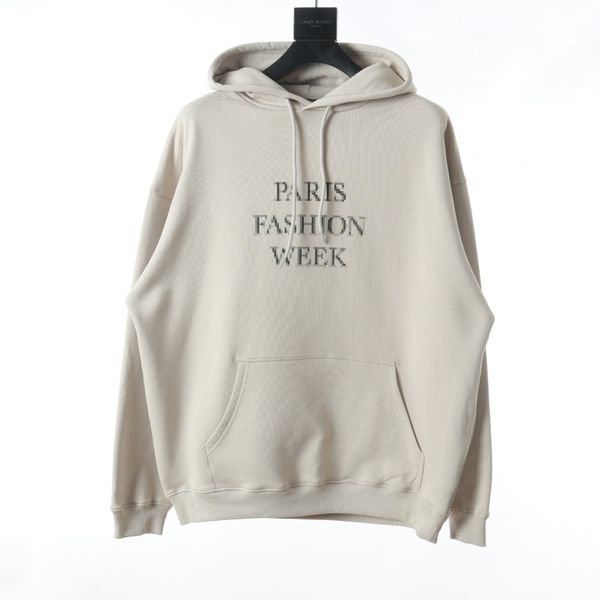 

men's plus size hoodies sweatshirts in autumn / winter 2022acquard knitting machine e custom jnlarged detail crew neck cotton r4224f3, Black