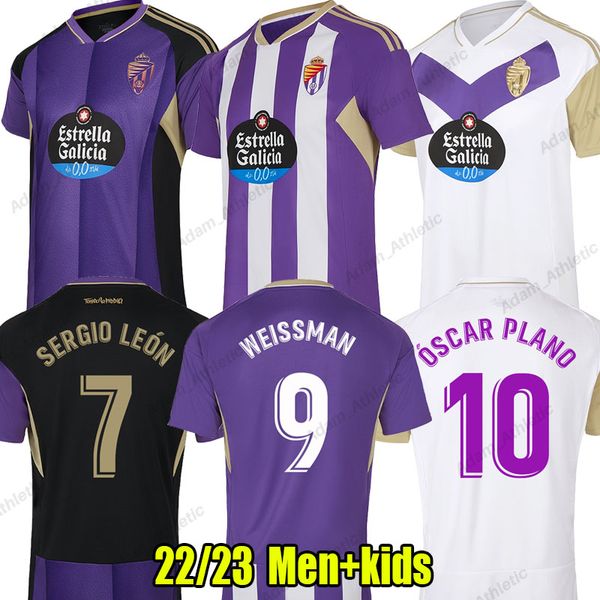 

camiseta real valladolid soccer jerseys 22 23 weissman sergio leon oscar plano football shirts .olaza roque mesa javi sanchez jersey 2022, Black;yellow