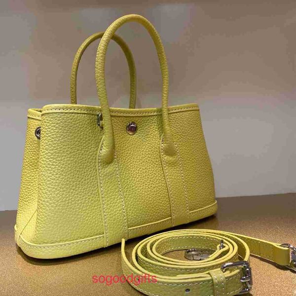 

garden party bags women crossbody herme designer tote handbags 2022 new garden baotou layer cowhide lychee pattern women's bag w