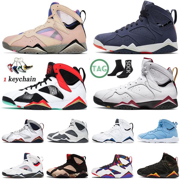 

jumpman 7s vii men jorden basketball shoes retro jrdan 7 citrus sapphire cardinal pantone patta x oregon ducks z mist jordens quai 54