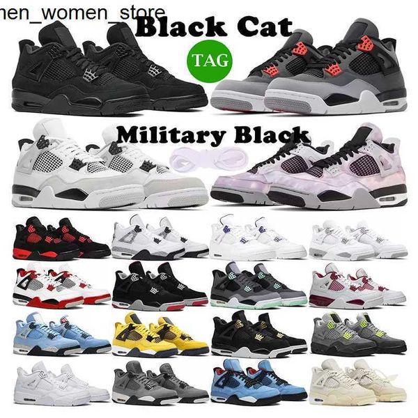 

dress shoes designer 4 mens basketball shoes military black cat jumpman 4s retro university blue red thunder sail cactus jack white oreo men