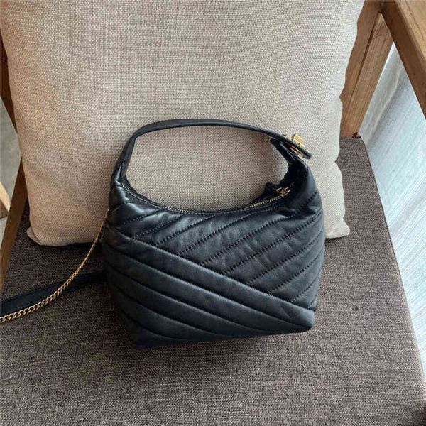 

tory shoulder designer bags luxury brand fashion simple square tassel bag women's real leather chain phone handbags zhouzhoubao123 6s4t