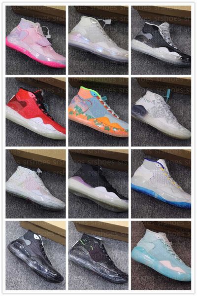 

shoes basketball authentic mvp kevin t kd 12s xii oreo men elite sport sneakers black white multi-color kd13 14s trainers home dream