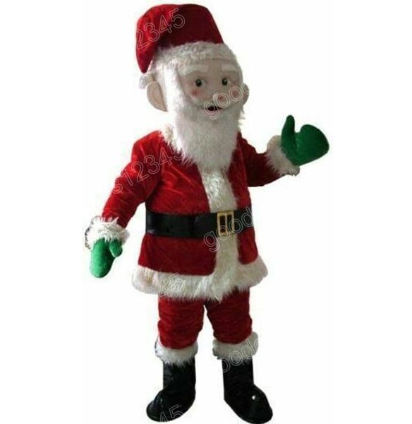 

halloween santa claus mascot costumes christmas party dress cartoon character carnival advertising birthday party costume outfit, Red;yellow