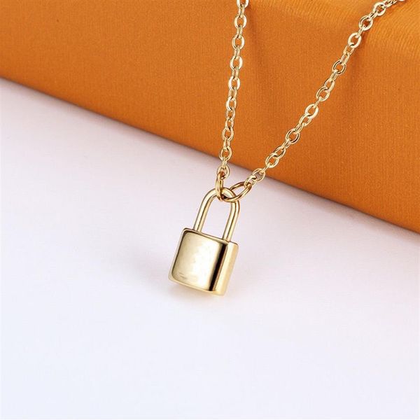 

luxurys designers pendant necklace luxury woman's jewely double circle three color gift classic necklaces258k, Silver