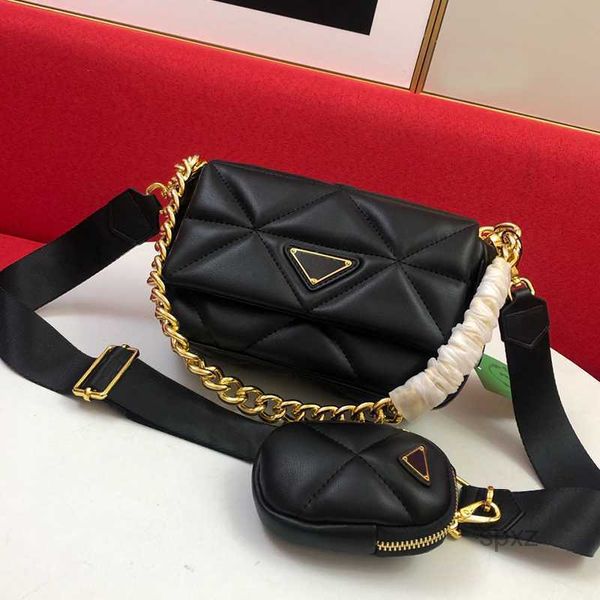 

evening bags 2022 shoulder cross body bag diamond lattice tote messenger bags chain handbag women piece set interior zipper pocket cell phon
