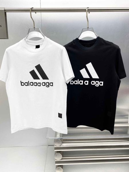 

men's plus tees & polos round neck embroidered and printed polar style summer wear with street pure cotton 2sfq, Black;brown