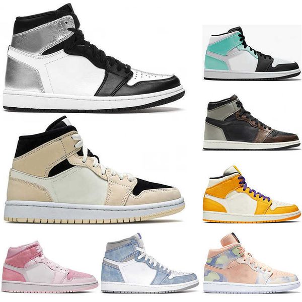 

basketball shoes jumpman 1s for mens high og silver toe hyper royal shadow 2.0 turbo green metallic gold men women sports sneakers