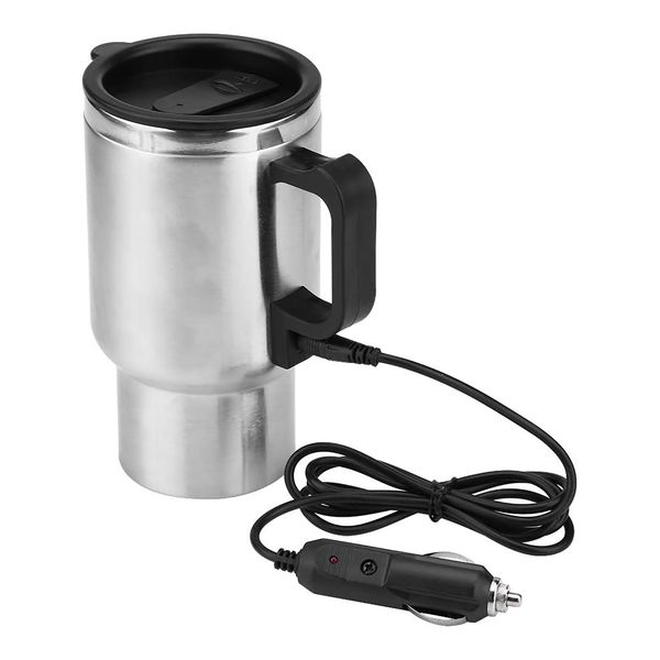 

dc12v 450ml electric car cup safe convenient travel usb heating bottle