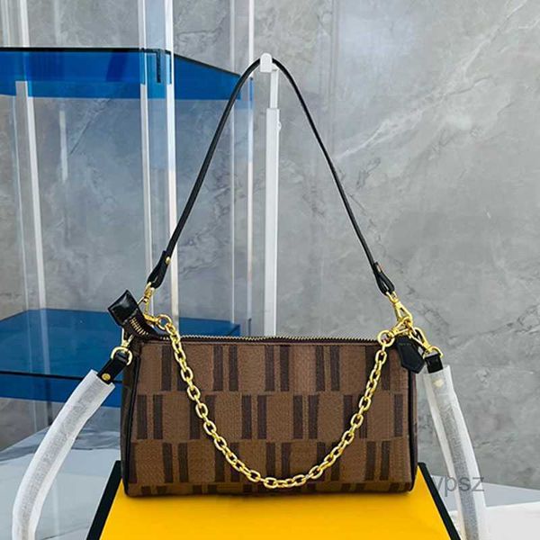 

evening bags handbag axillary bag shoulder bags cross body tote women canvas chain handbags purses zipper closure cell phone pocket removab