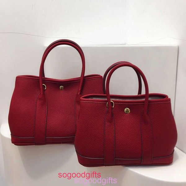 

garden party bags women crossbody herme designer tote handbags garden bag large capacity litchi pattern tote bag imitation leath