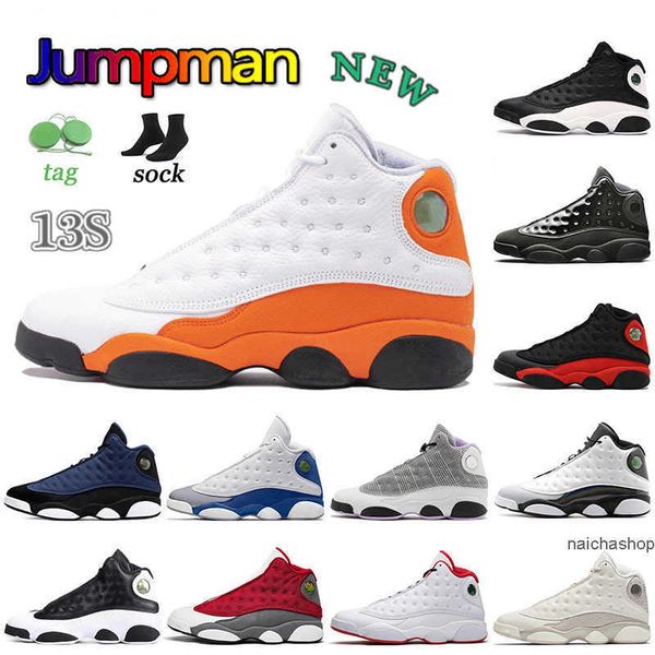 

jumpman 13s new starfish basketball shoes fashion outdoor sport sneakers court purple red flint reverse bred brave blue black gold glitter j