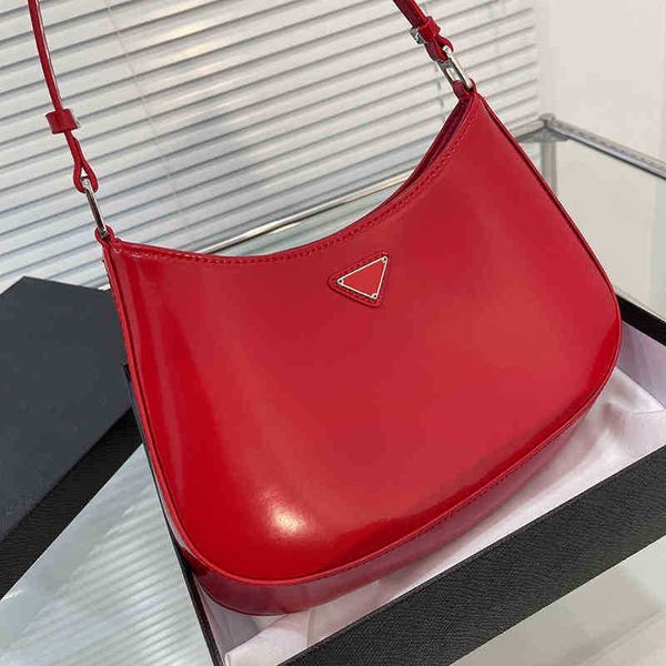 

shoulder bag summer shoppers tote bags for women leather designer handbags fashion triangle purses classic red crossbody bags 0406