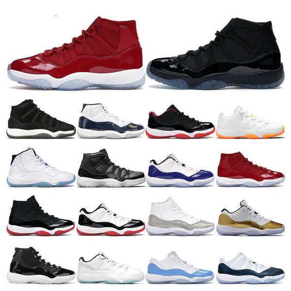 

basketball shoes sports sneakers trainer blue low 25th anniversary bred concord space fashion size 5.5-13 11s mens 11 citrus legend jam man