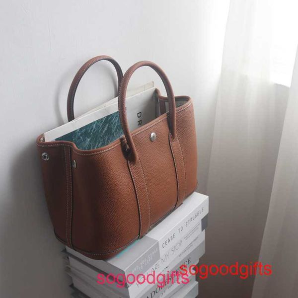 

h handbags garden party bags women crossbody designer tote andbags partial shape ol real leather bag can hold 14 bbe 2vsj