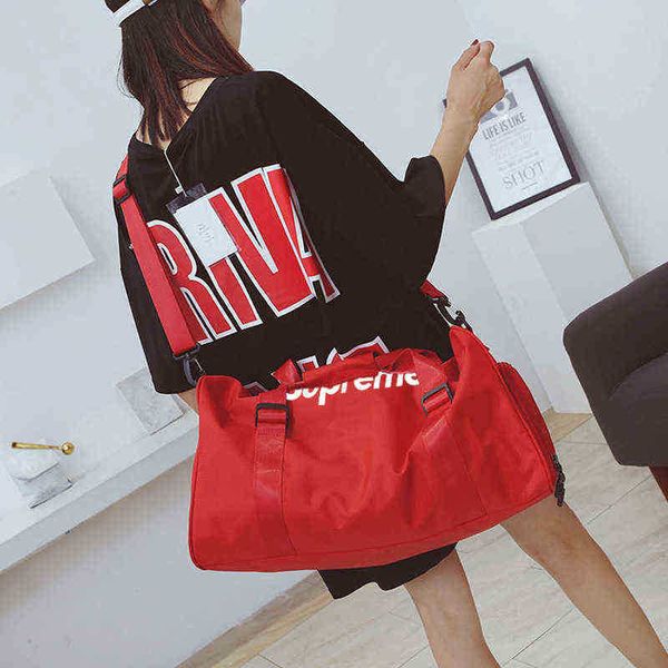 

bags business travel handbag men's large capacity travel luggage sports fitness training single shoulder messenger bag 220630