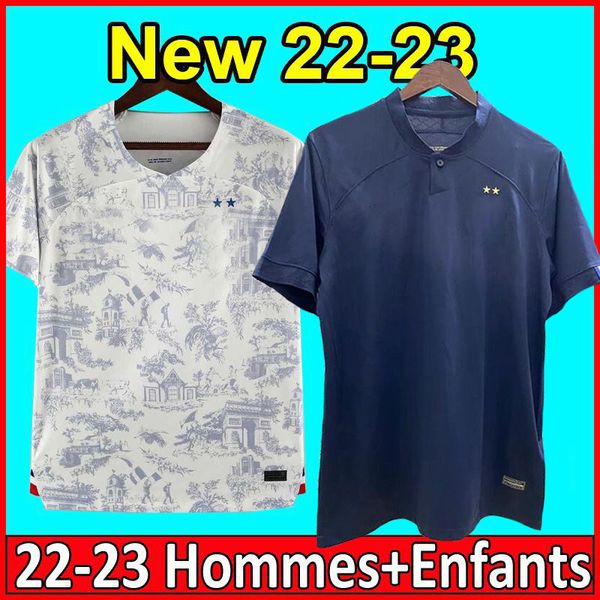 

22 23 benzema griezmann mbappe soccer jersey french kante pogba zidane giroud matuidi kimpembe varane pavaro equipement maillot de football, Black;yellow