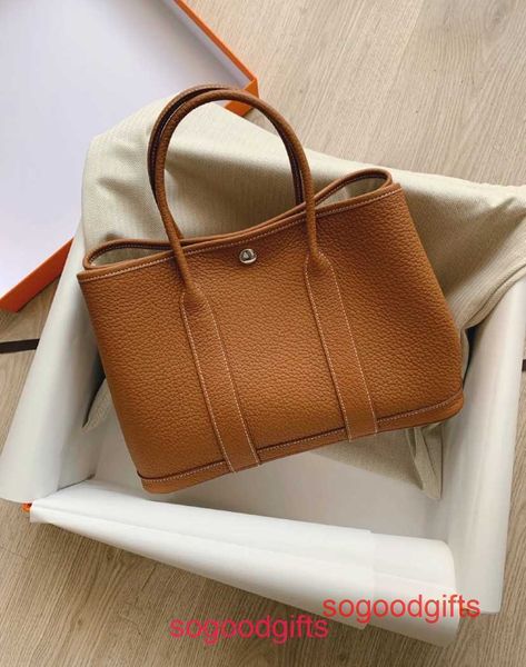 

garden party bags women crossbody herme designer tote handbags 2022 new garden bag tote handheld leather women's one shoulder cr