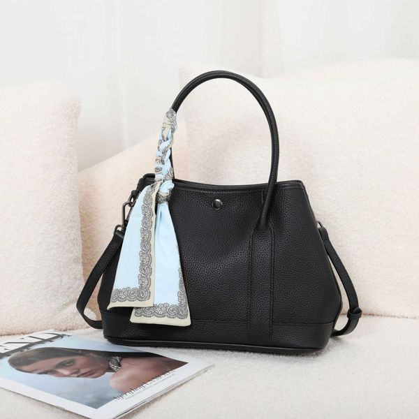 

classic tote bags garden party women's bag cowhide garden leather fashion handbag large capacity versatile 02fz
