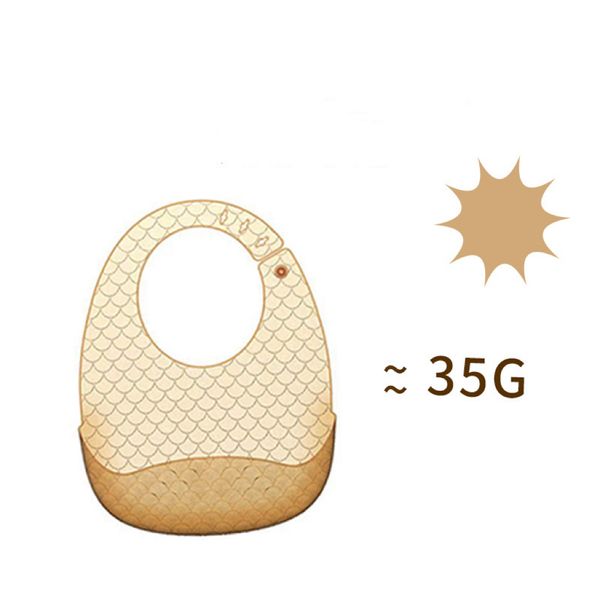 

baby bib squamous waterproof children's infant silicone transparent baby's feeding bib saliva adjustable bibs & burp cloths