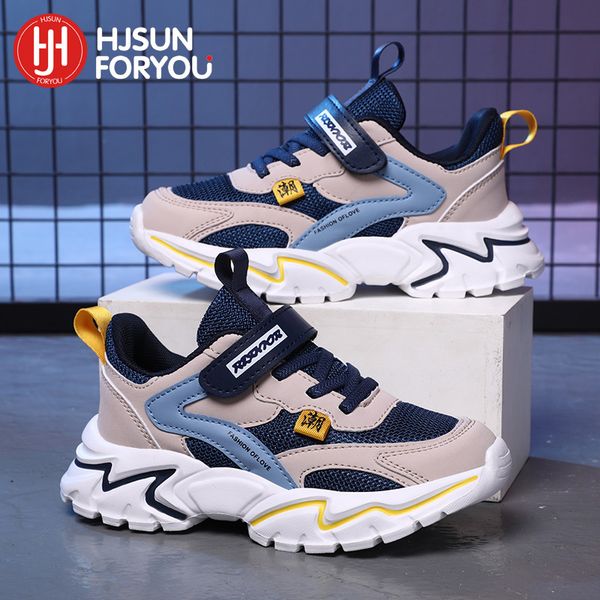

sneakers spring summer children shoes girls boys fashion comfortable kids sports breathable casual mesh 220928, Black;red