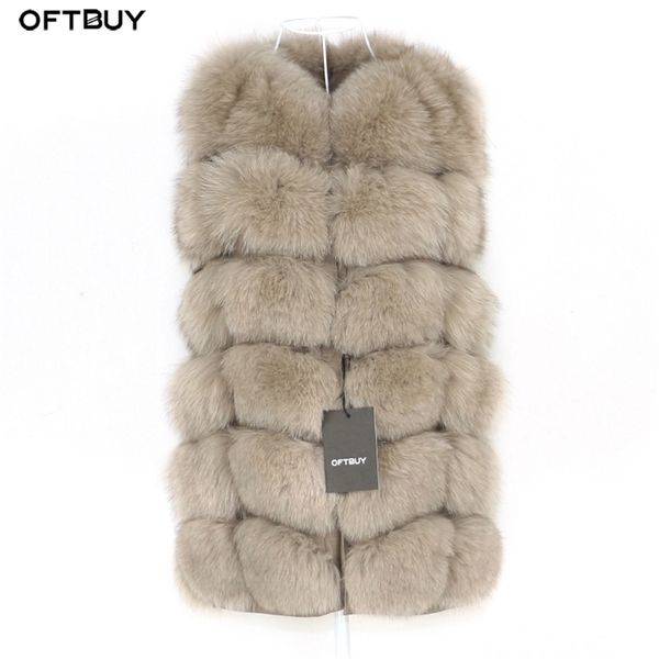 

womens fur faux oftbuy spring real vest women sleeveless winter jacket gilet natural coat bodywarmer waistcoat thick warm streetwear 220927, Black