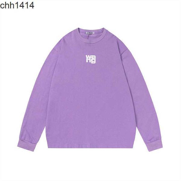 

aw king korean foaming printing letter long sleeved t-shirt women's in autumn in fashion loose versatile hoodie, Black