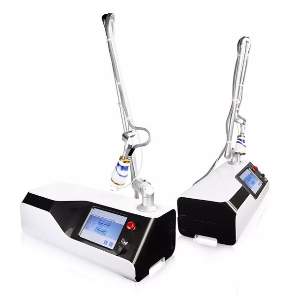 

10600nm fractional co2 medical laser vaginal tightening equipment for acne scar stretch mark removal, Black
