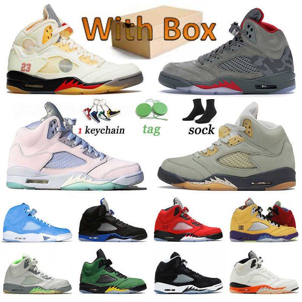 

jumpman 5 professional basketball shoes fire red blue bird paris satin bred 5s sneakers sports men trainers jade horizon oreo easter camo jo, Black