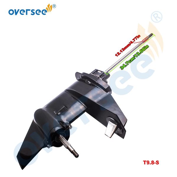 

3b2s87301-0 parts gear box lower unit assy with short shaft for tohatsu 9.8hp 8hp 2 stroke outboard engine parsun hdx 9.8bm