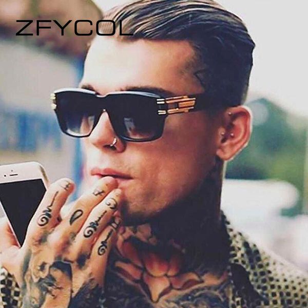 

zfycol retro square men luxury brand oversized women fashion glasses car driving sunglasses uv400 oculos 0928, White;black