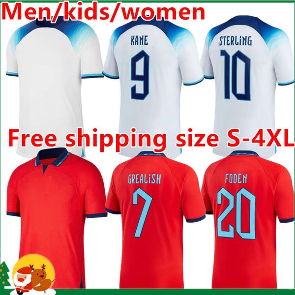 

soccer jerseys englands soccer jersey kane rashford mead grealish sterling sancho mount foden saka world cup kids kit men women, Black;yellow