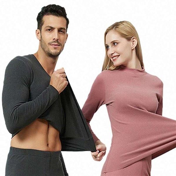 

men's thermal underwear men's thermal underwear 2021 men and women john winter plus velvet thick suit ladies home clothes size bot, Black;white