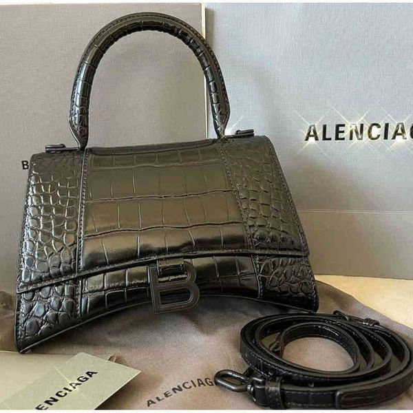 

handbags crossbody balencaigass designer bags star female same 2022 bag character leather messenger versatile family crocodile