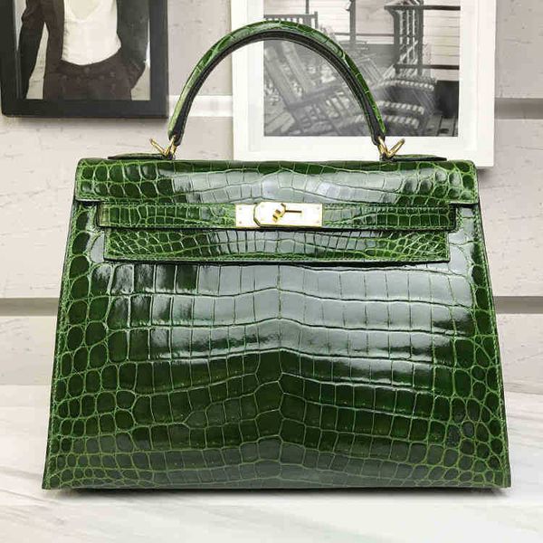 

bags designer womens classic herme shoulder hermee crocodile 32cm emerald crocodile birkines high ladys luxury exclusive herbags leather han