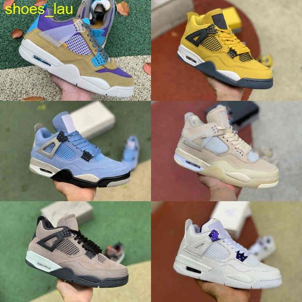 

university blue 4 4s basketball shoes mens women cream sail desert moss white oreo black cement cat jordn union taupe haze w ixi