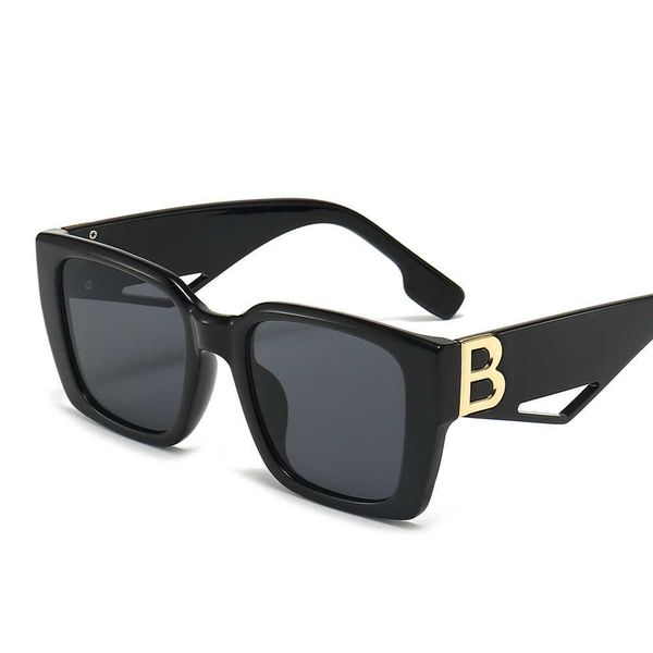 

sunglasses box fashion men and women letter decoration outdoor versatile glasses, White;black