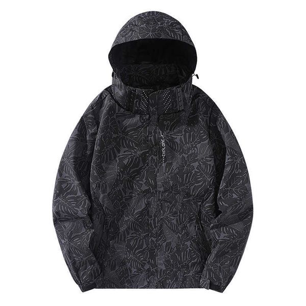 

men's jackets mens lightweight waterproof rain jacket raincoat for hiking travel with removable hood windbreaker jacket t220926, Black;brown