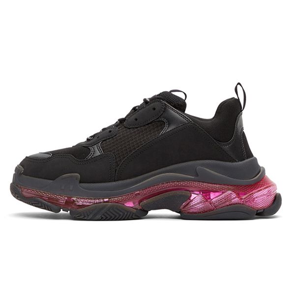 

2023 no box triple s designer casual shoes men women platform sneakers mens trainers outdoor clear sole shoes 2023shoes