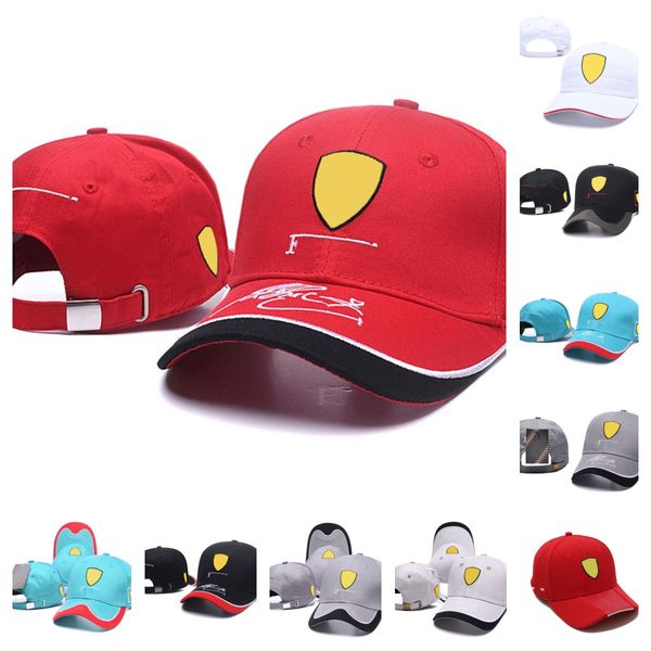 

2022 autumn new f1 team men's sports and leisure outdoor hard embroidery baseball cap cap